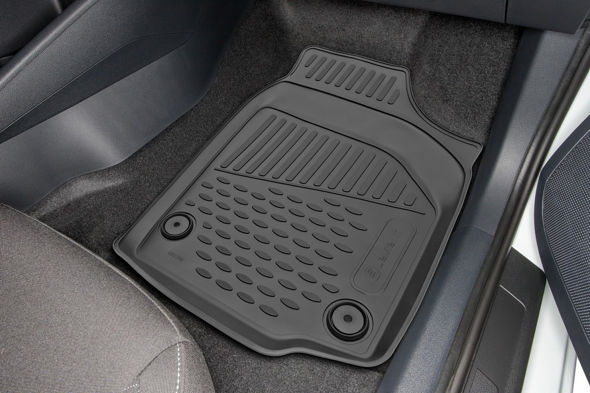 Коврики 3D в салон полиуретан 4 шт для Geely Preface I Рестайлинг 2