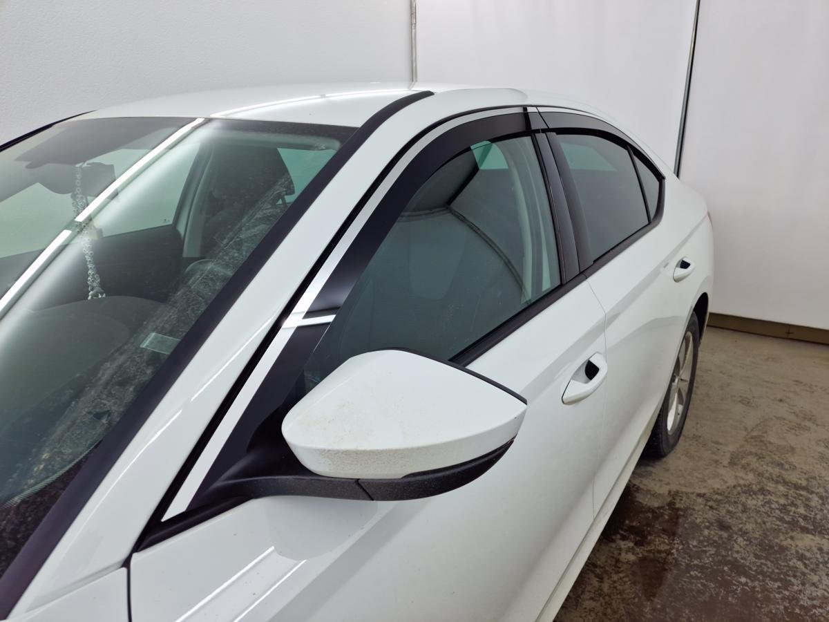 Дефлекторы окон 2D с хром накладками 4 шт. для Skoda Octavia IV (A8)