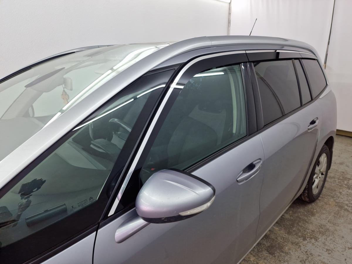 Дефлекторы окон 2D с хром накладками 6 шт. для Citroen C4 Picasso II Рестайлинг