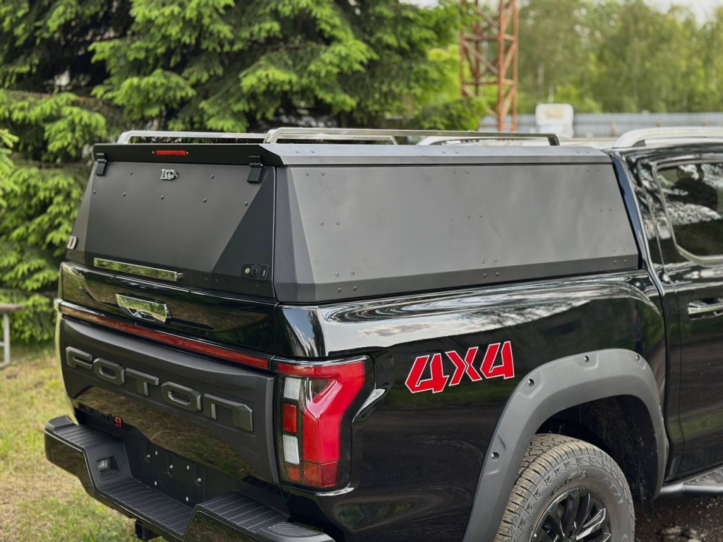 Кунг алюминий черный Premium 2мм для Foton Tunland V9 I