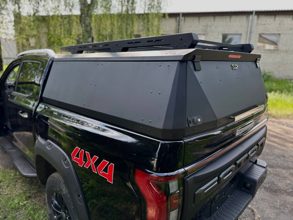 Кунг алюминий черный Premium 2мм для Foton Tunland V7 I