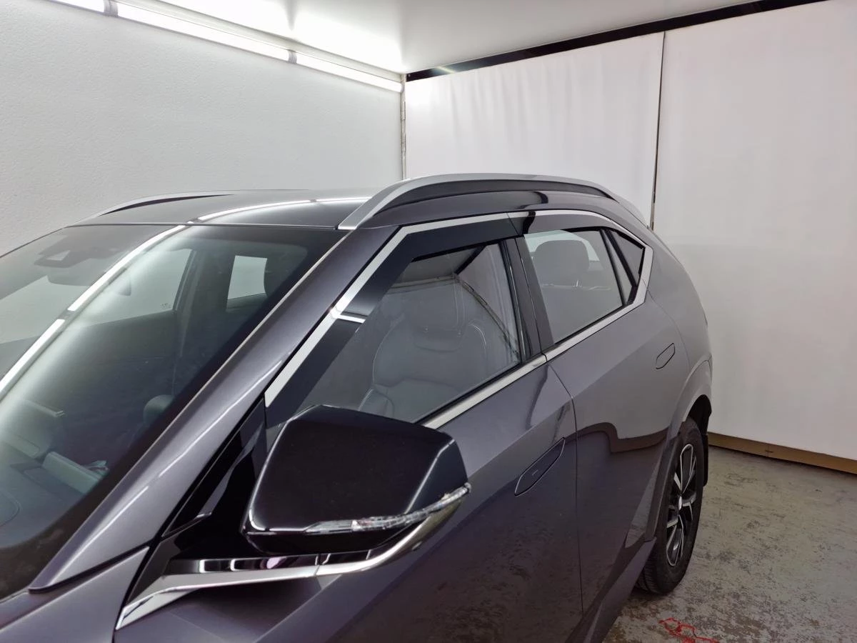 Дефлекторы окон 2D с хром накладками 6 шт. для GAC GS4 I