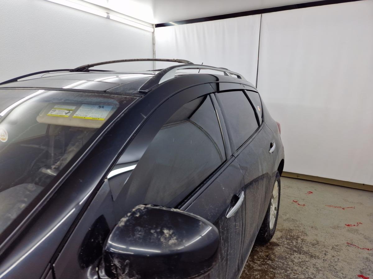 Дефлекторы окон 2D 6 шт. для Nissan Murano II (Z51) Рестайлинг
