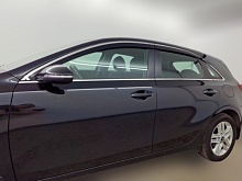 Дефлекторы окон с хром накладками 2D 6 шт (для кузова хэтчбек) для Kia Ceed III