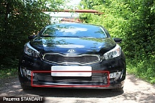 Защитная сетка радиатора низ для Kia Proceed II