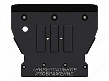 Защита электронного блока управления РК для Mitsubishi Pajero Sport III Рестайлинг
