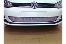 Зимняя заглушка радиатора на стяжке низ для Volkswagen Golf VII