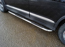 Пороги с площадкой 42,4 мм для Haval H6