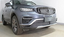 Зимняя заглушка радиатора к съемной сетке низ для Geely Atlas Pro