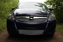 Защитная сетка радиатора низ для Opel Zafira B Рестайлинг