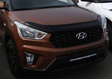Дефлектор капота темный для Hyundai Creta I