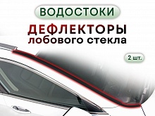 Дефлектор (водосток) лобового стекла для SsangYong Rexton II