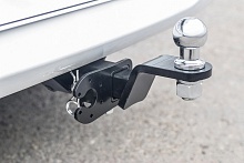Фаркоп Pt group с типом шара E для Renault Logan II