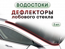 Дефлектор (водосток) лобового стекла для Hyundai Santa Fe V (MX5)