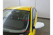 Водосток лобового стекла Премиум для Evolute I-Pro I