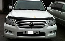 Дефлектор капота темный для Lexus LX III