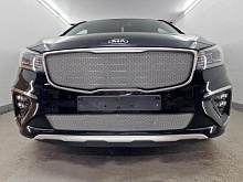 Защитная сетка радиатора низ для Kia Carnival (YP) III Рестайлинг